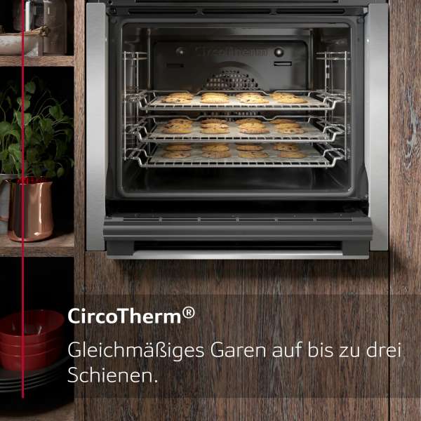 NEFF E2CCG6AK0 N 30 Einbau-Herd 60 x 60 cm Schwarz